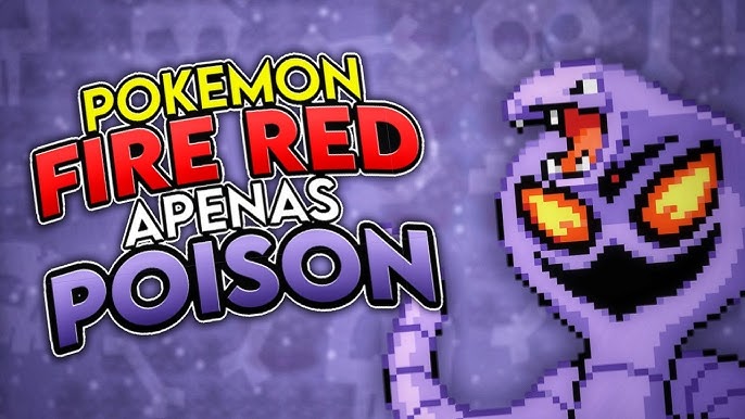 Meu primeiro Nuzlocke, fiz no Pokémon Fire Red mesmo (ainda não zerei, só  cheguei na liga).