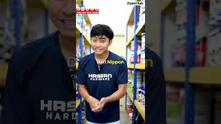 Tips Cat Rumah - Perbezaan Cat Alas Dalam dan Luar Dinding Simen (Nippon)
