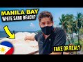 FOREIGNERS react to Craziest MANILA BAY Transformation! WHITE SAND BEACH in Manila!