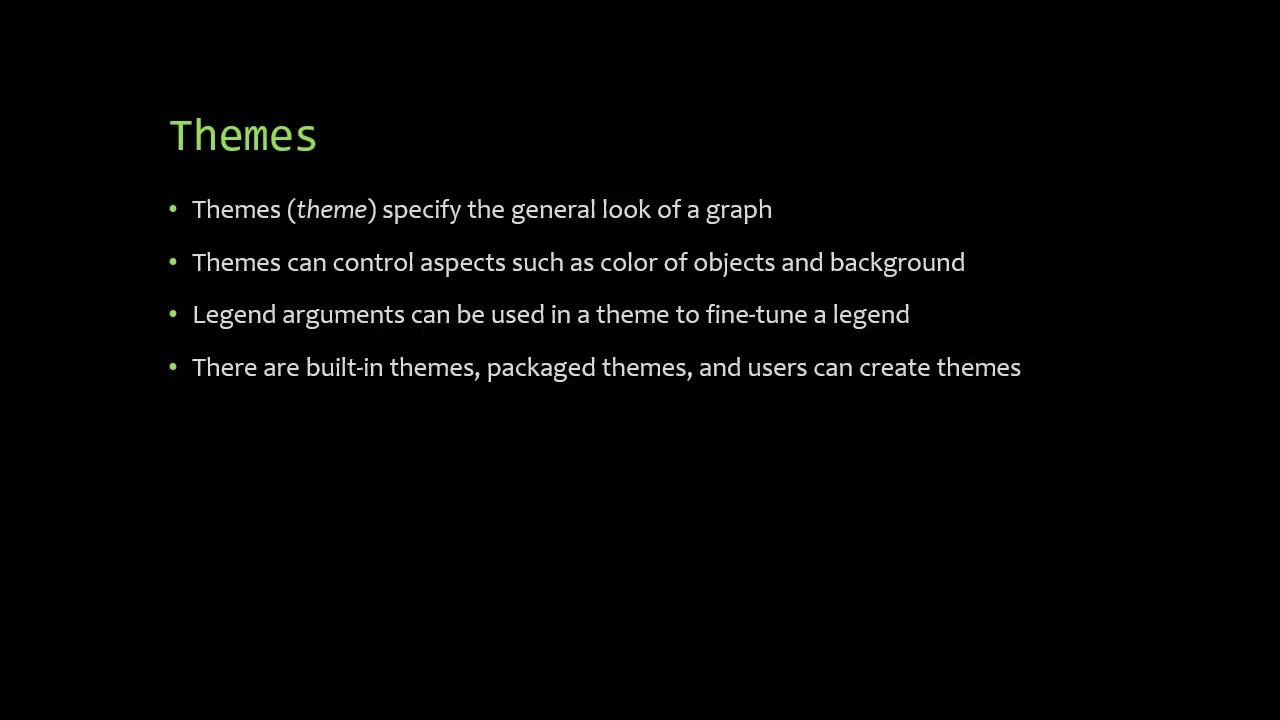 The Grammar of Graphics (Part 9)