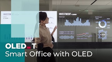 Smart office with Transparent OLED | OLED.Transparent