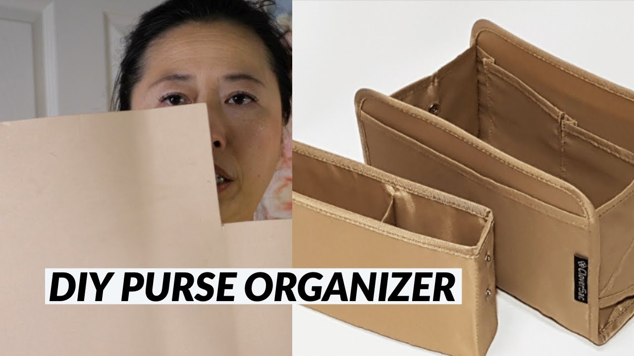 Easy to make DIY Purse Organizer!  Diy bag organiser, Diy purse organizer,  Handbag organization
