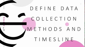 How to define data collection tools and timelines | Monitoring and Evaluation Plan steps