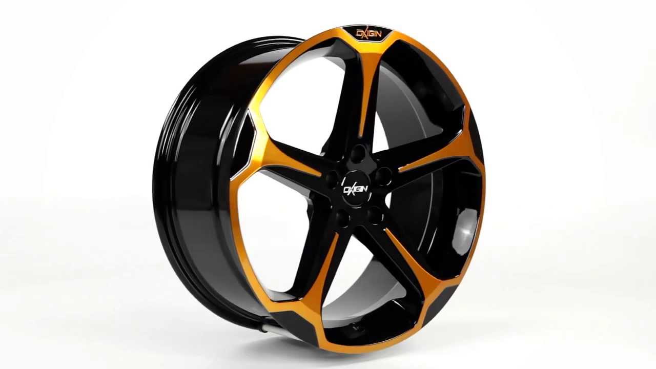FelgenOutlet.de - Oxigin · 13 Panther · orange polish