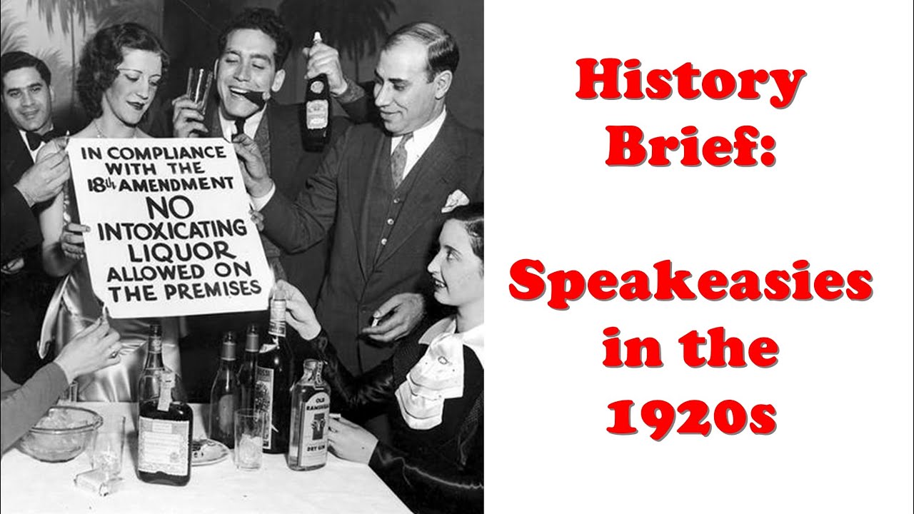 History Brief Speakeasies YouTube History Brief Speakeasies YouTube