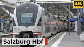 Salzburg Hbf 25.10.2025 - Rail Impressions Mit Ehemaligen Db-Ic-Wagen & Vielfältigem Bahnverkehr