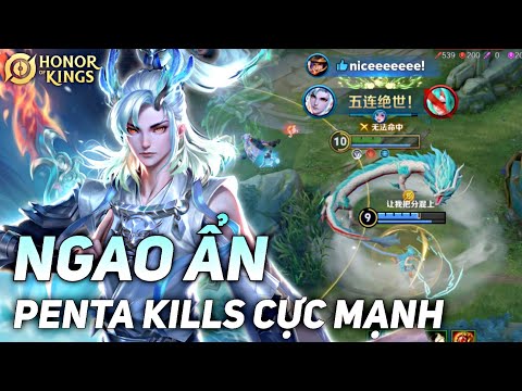[ HONOR OF KINGS / VGVD ] GÁNH TEAM CÙNG AD TOP META NGAO ẨN VÀ PHA PENTA KILLS CỰC GẮT