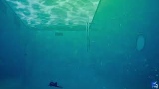 deep dive into a calm peace. iso.