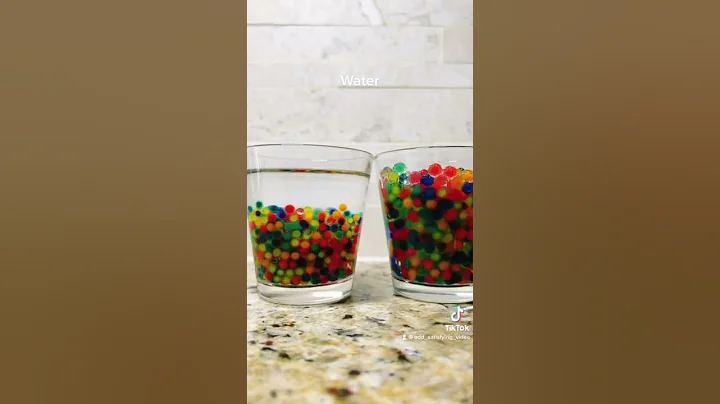 Orbeez cold and hot water