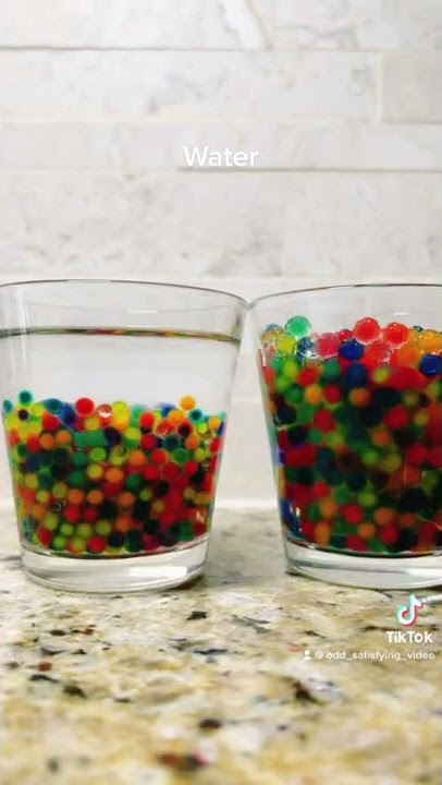 Orbeez cold and hot water