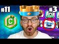 My 25 Rarest Items in Clash Royale!