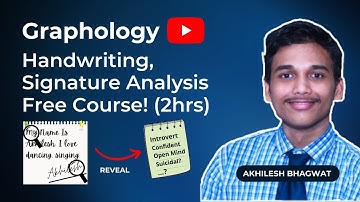 Free Graphology Handwriting Analysis, Signature Analysis Online Course | 2hrs | Graphologymadesimple