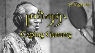 Caping Gunung - Gesang