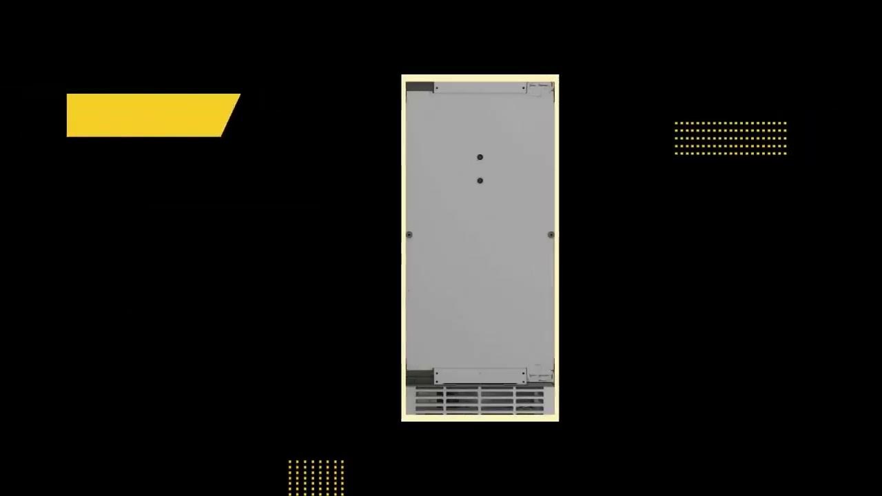 GE Ice Maker 15Inch Smart 15" Panel Ready Clear Ice Maker YouTube