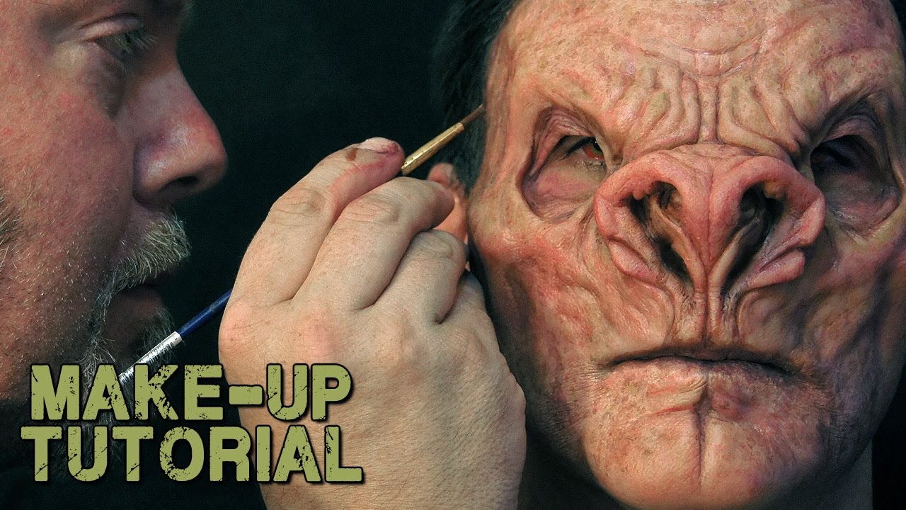 Vampire Demon Prosthetic Make Up Painting Guide YouTube