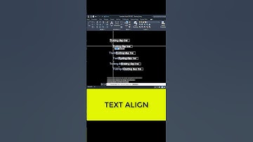 TEXTALIGN #autocad #autocadcoban #autocad3d#TIPSCAD
