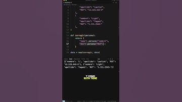 ¿Qué hace esta función de Python? 😱 Transforma tus datos con Map #python #coding #programacion