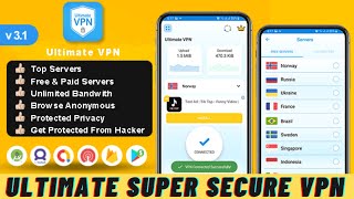 Ultimate VPN & Security unblock Proxy | Super Secure VPN | How to Make Vpn App screenshot 1