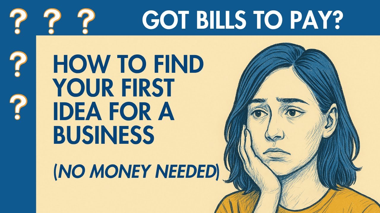 First Idea How To Find Your First Idea For A Business - YouTube