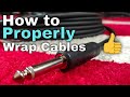 How to Wrap cables Like a Professional