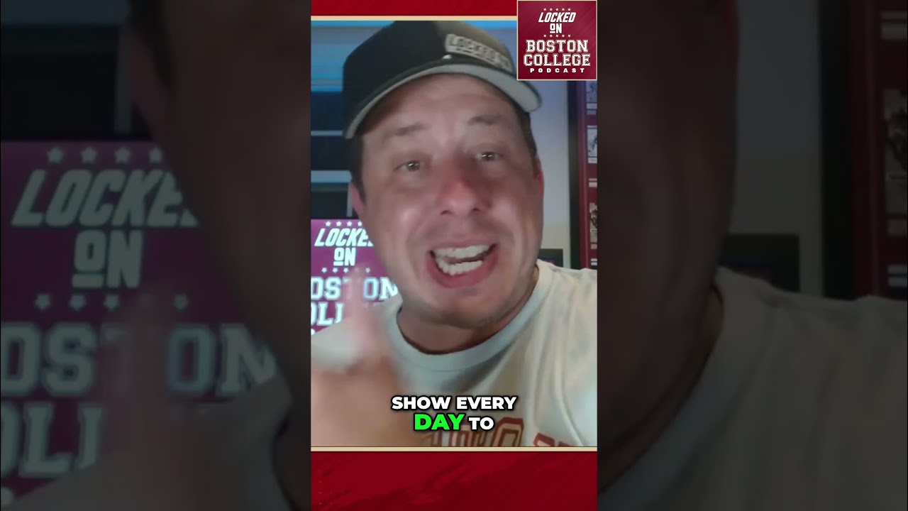 FINALLY: After years of dragging their feet Boston College is finally acting like a ACC football