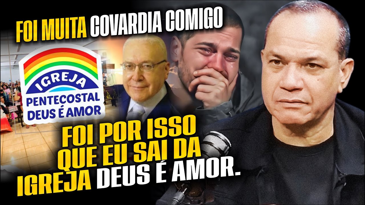 PASTOR CHORA AO RELATAR O MOTIVO DE TER DEIXADO A IGREJA PENTECOSTAL É AMOR | PR. ISRAEL SANTOS