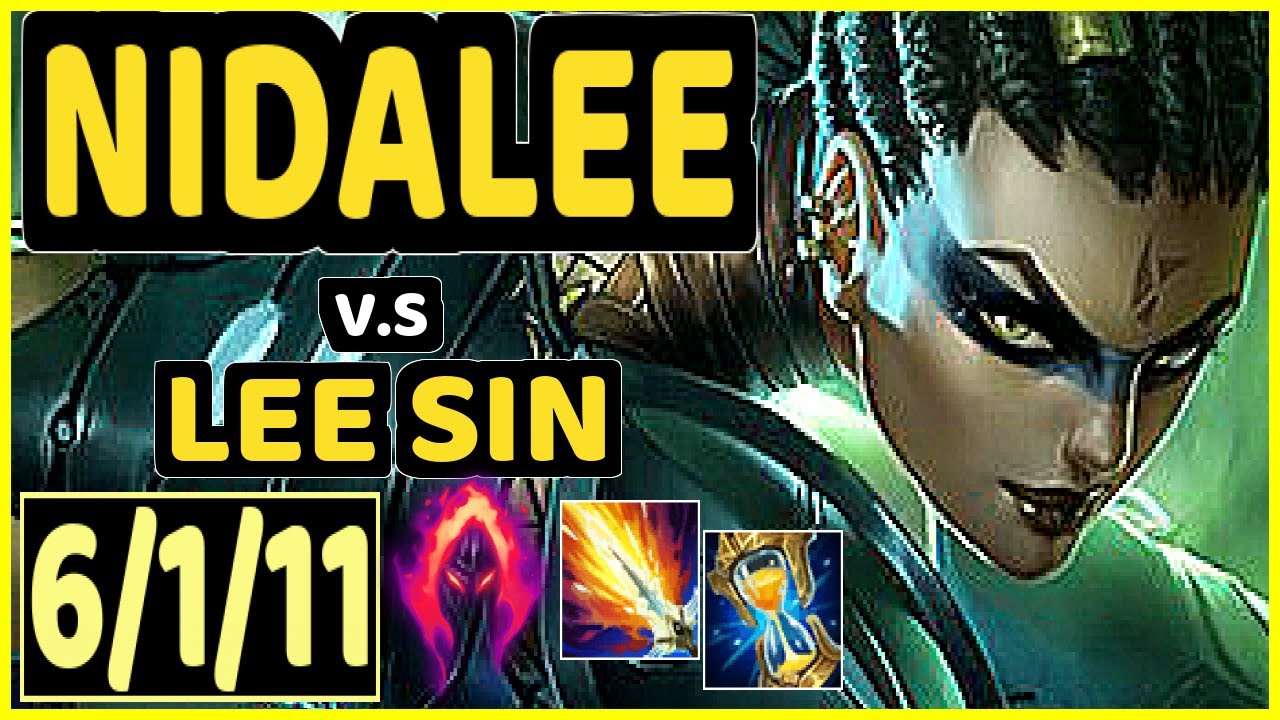 CUZZ (NIDALEE) vs LEE SIN - 6/1/11 KDA JUNGLE GAMEPLAY - KR Ranked GRANDMASTER