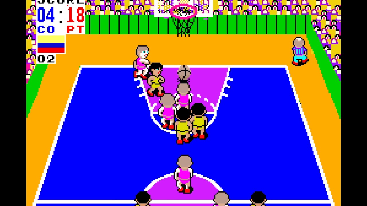 Arcade Game Fighting Basketball (1984 Paradise Co. Ltd.) YouTube