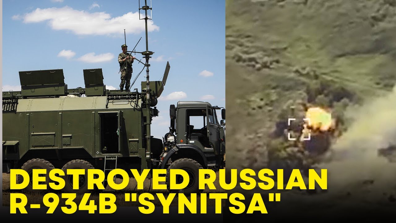Ukrainian military destroyed russian R-934B 