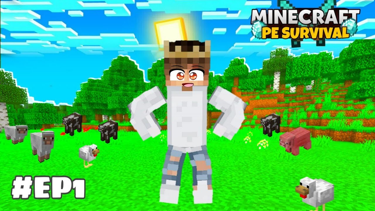 Start A New Journey MCPE Survival Series #Ep 1 - YouTube