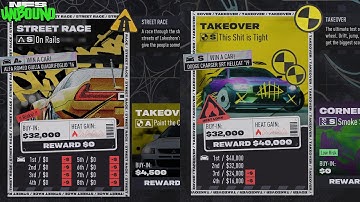 Need for speed unbound PS5 - Two Night Race & Two Reward cars! - Giulia And Charger SRT Hellcat