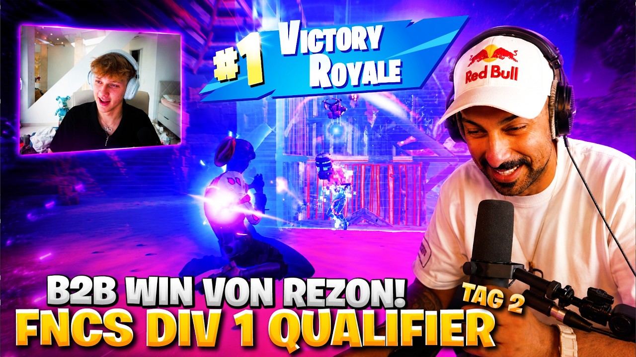 🤯🤨REZON UND NOAH CLUTCH QUAL? | FNCS DIV 1 QUALIFIER TAG 2