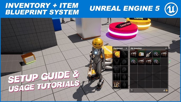 Unreal Engine 5 Tutorial - Quest System Part 11: Inventory