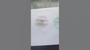 Spirograph designs scale easy drawing video #trending #viralshorts