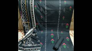 So Kamal mixed and match soft khaddar 3 pcs #brandscutpiece #rangenissa #rawalpindi screenshot 1