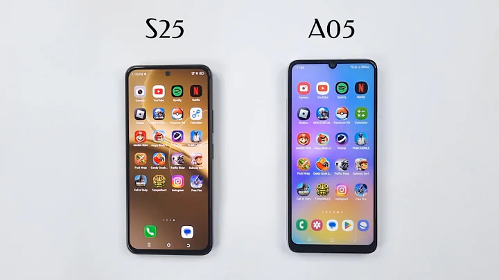 Samsung A05 vs iTel S25 Speed Test Comparison