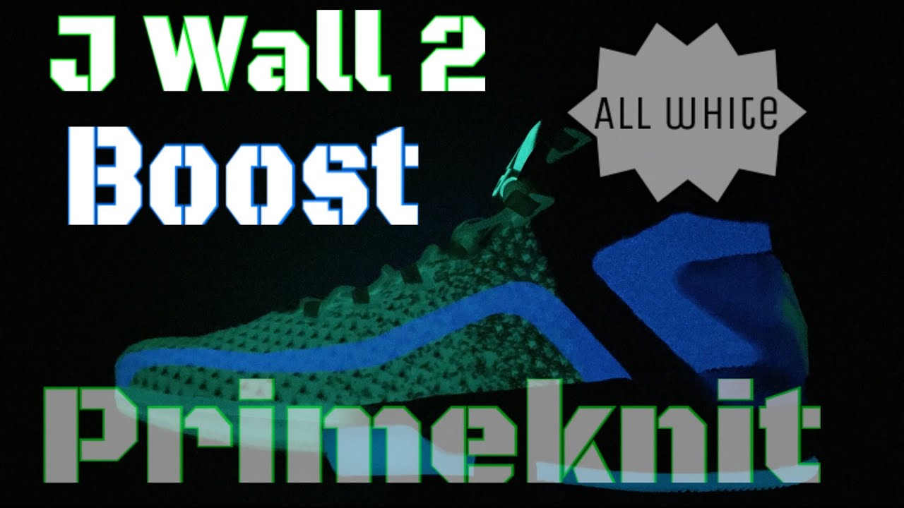 Youtube 1st | All WHITE J Walls 2 Boost PrimeKnit w/ in the 