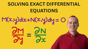 A step by step approach to solving Exact differential Equations