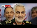 US drone strike kills top Iranian general