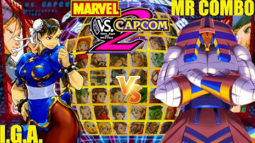 Marvel vs Capcom 2: MR COMBO vs I.G.A.
