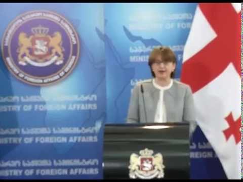 მაია ფანჯიკიძის და უილიამ ჰეიგის პრესკონფერენცია