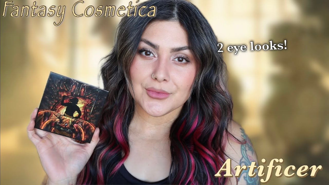 НОВАЯ коллекция Fantasy Cosmetica Artificer: палитра | 2 образа для глаз