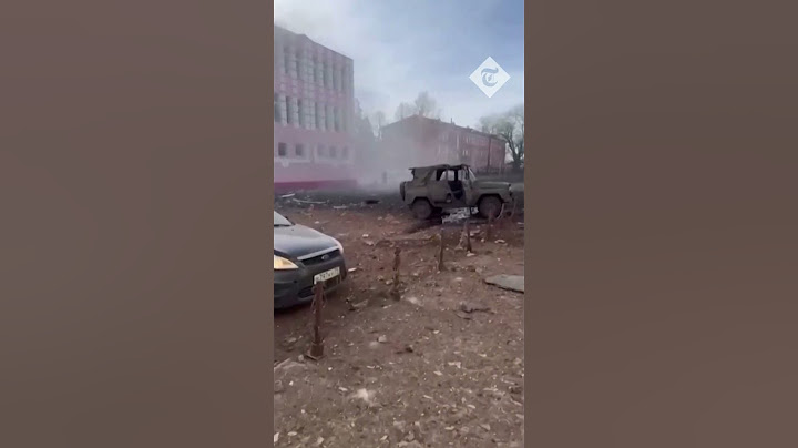 Aftermath of Ukrainian attack on command post in Russia's Kursk region