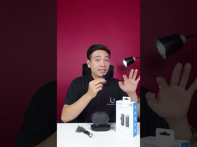 Test Microphone cài áo không dây Boya BY-WM3D chất lượng ra sao ? | Pustudio.vn