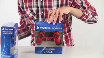 Dualshock 4 Magma Red + Wave Blue Controller UNBOXING - PS4