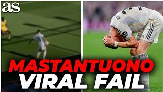 MASTANTUONO'S FAIL in REAL MADRID vs ALCORCÓN goes viral screenshot 1