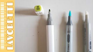 Come COLORARE BENE con i MARKERS: trucchi, segreti e consigli (2020) pennarelli alcol tutorial