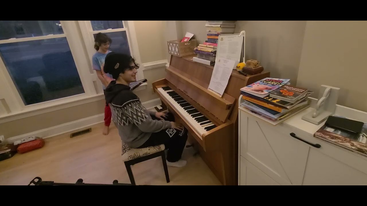 Play.\n Music on this piano at home