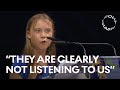 GRETA THUNBERG : 'THIRTY YEARS OF BLAH, BLAH, BLAH'
