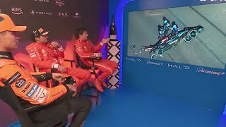 Cooldown Room with Carlos Sainz , Charles Leclerc and Lando Norris | 2024 Australian Grand Prix #F1